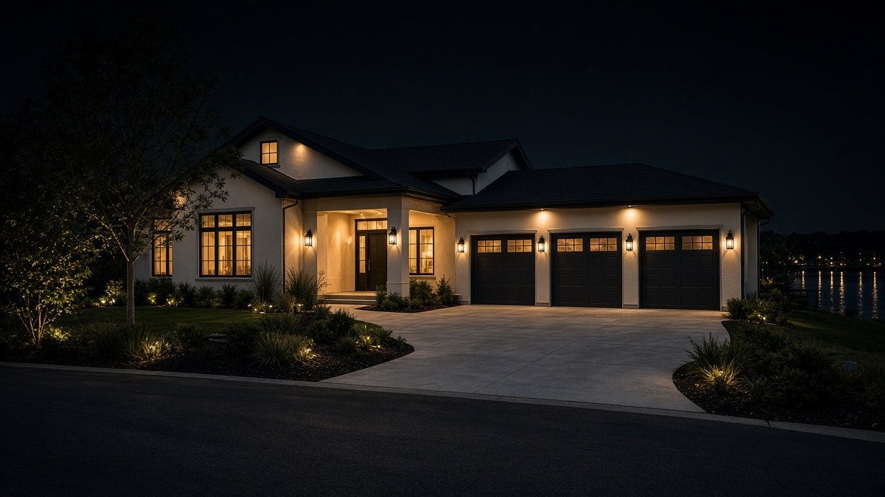 Concept night exterior